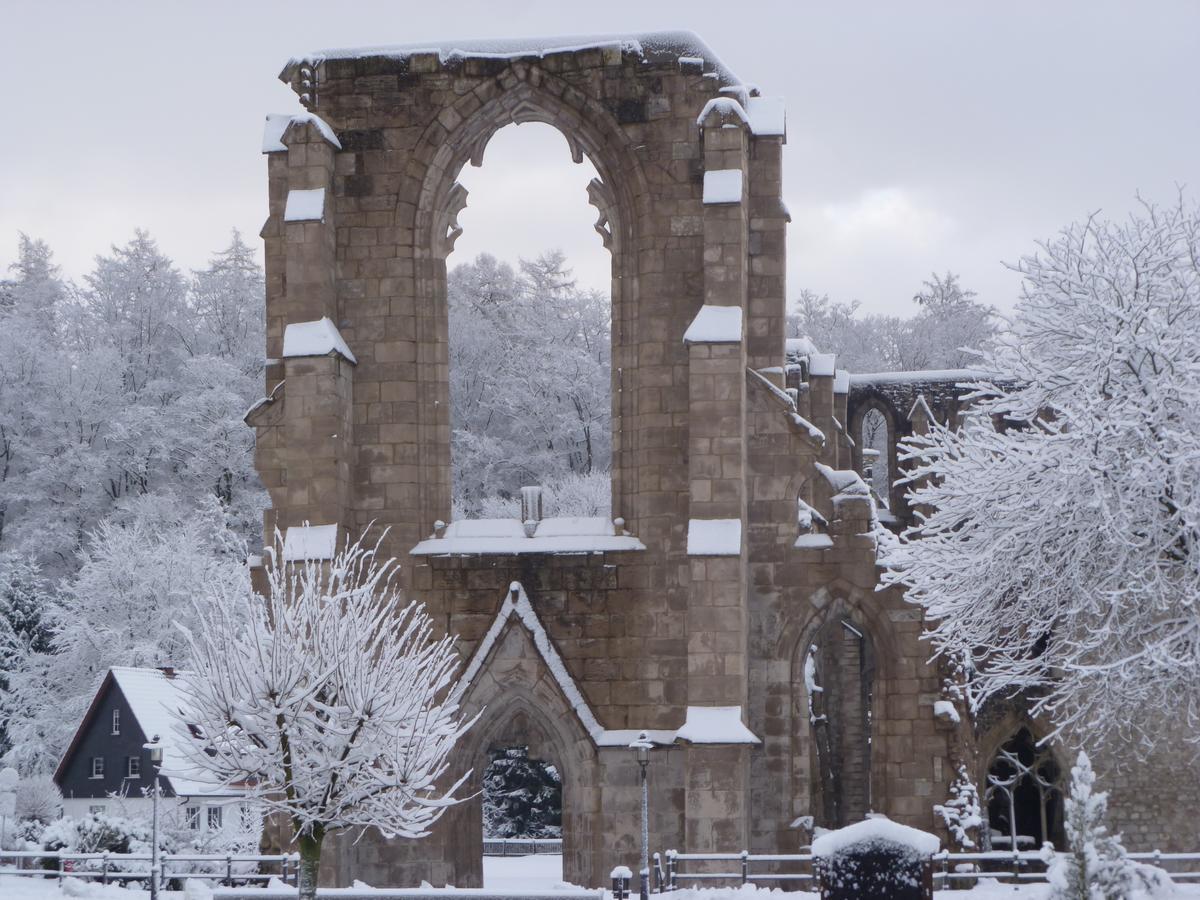 Ferienwohnungen Klosterblick Walkenried ภายนอก รูปภาพ