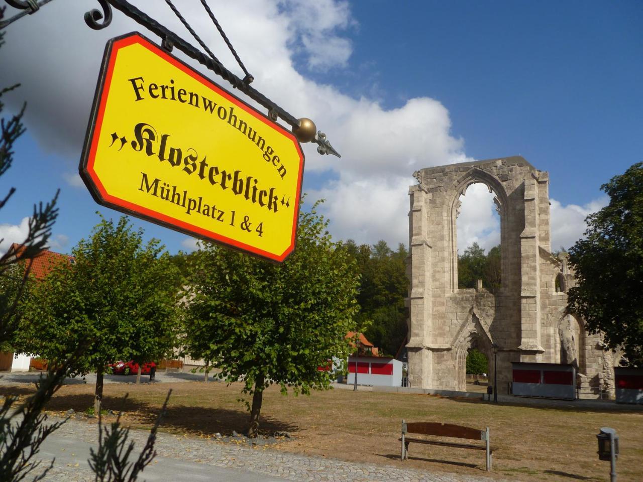 Ferienwohnungen Klosterblick Walkenried ภายนอก รูปภาพ