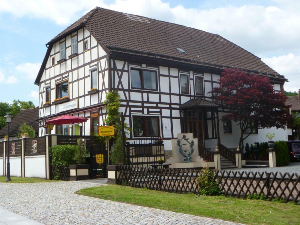 Ferienwohnungen Klosterblick Walkenried ภายนอก รูปภาพ