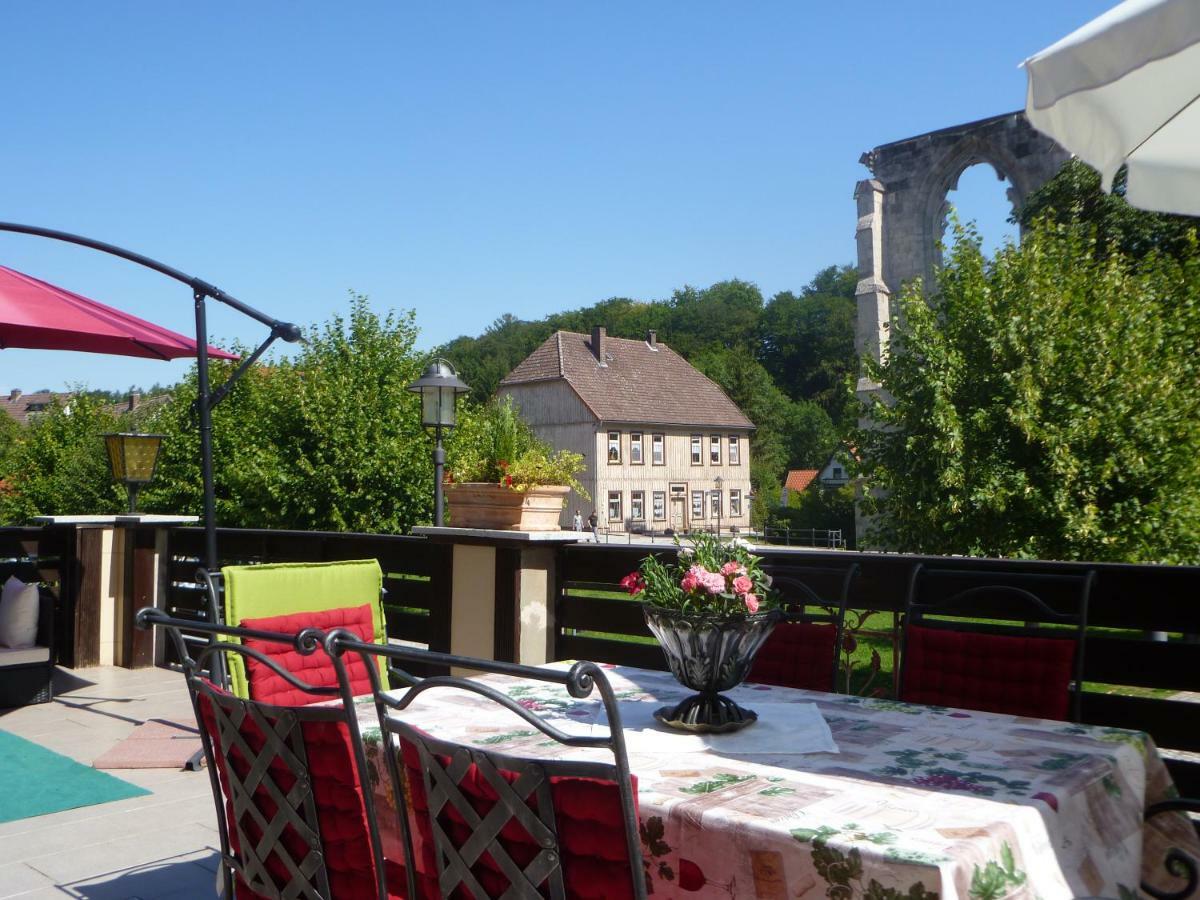 Ferienwohnungen Klosterblick Walkenried ภายนอก รูปภาพ
